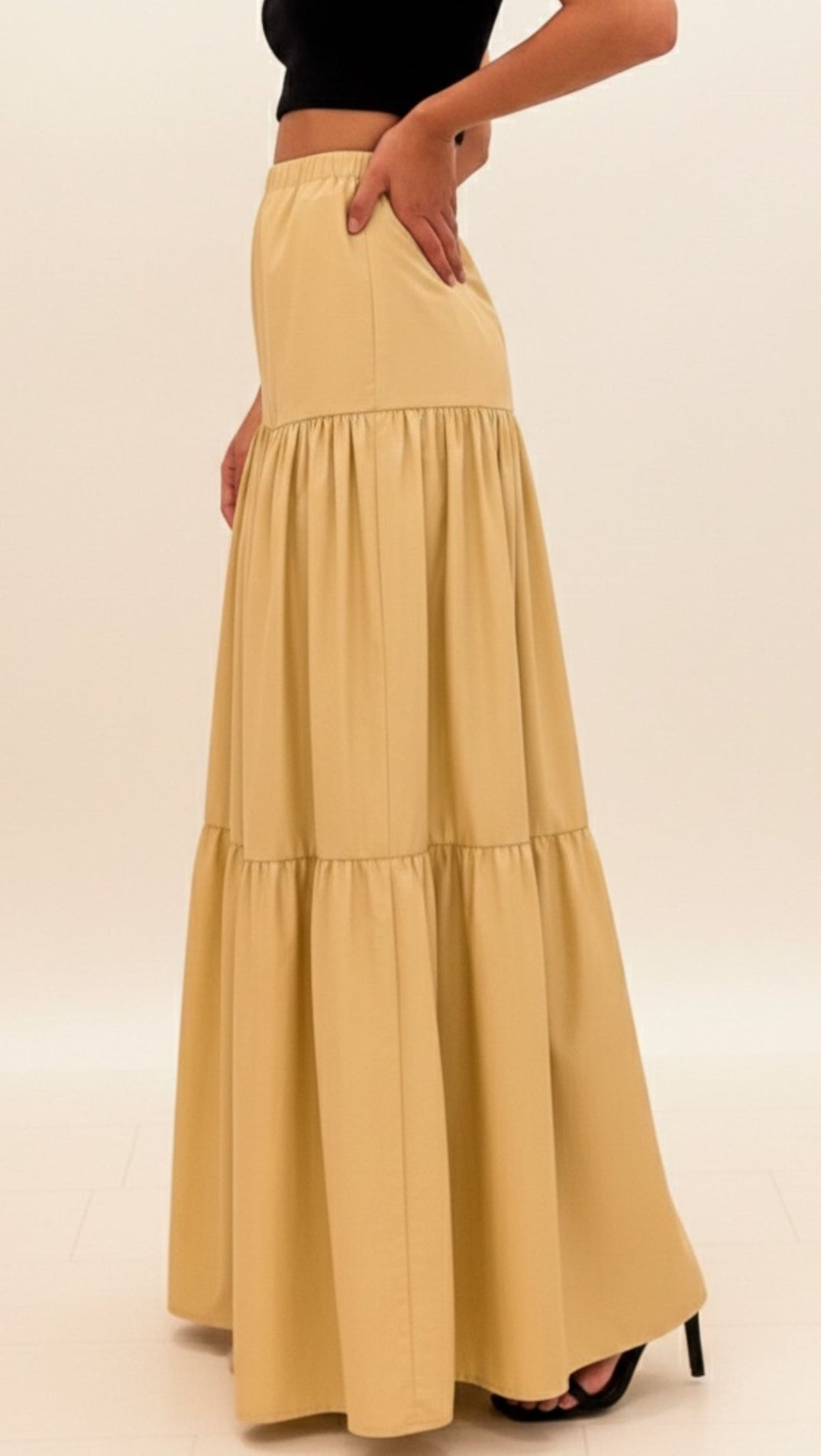 PINKO gonna lunga a balze