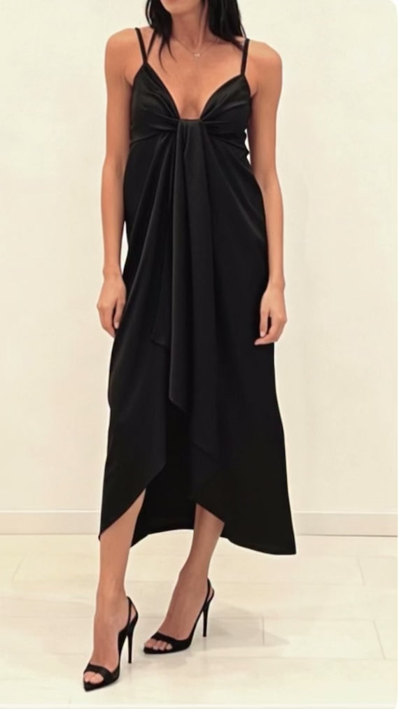 Abito nero lungo